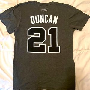 Adidas Tim Duncan San Antonio Spurs Jersey Shirt 21 Small NBA Basketball